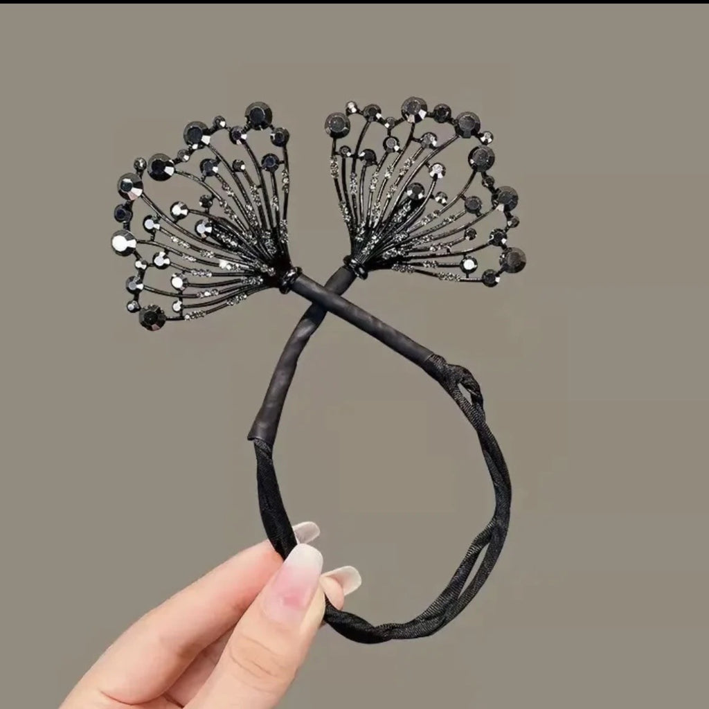 New Summer Fan-shaped Flower Hair Styling Tool